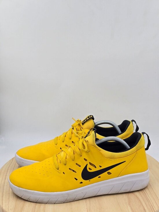 RARE Nike Nyjah Free SB Amarillo Black AA4272-700 Men\'s Skate Shoes sz 9.5 main image 7
